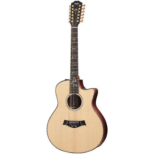 Taylor 2014 956ce 12-String Grand Symphony  Acoustic-Electric Guitar Regular Natural Natural