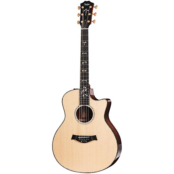 Open Box Taylor 916ce 2014 Grand Symphony Cutaway ES2 Acoustic-Electric Guitar Level 2 Natural 888365479712