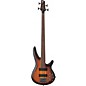 Open Box Ibanez Bass Workshop SRF700 Portamento 4-String Fretless Electric Bass Level 1 Flat Brown Burst Rosewood Fretboard