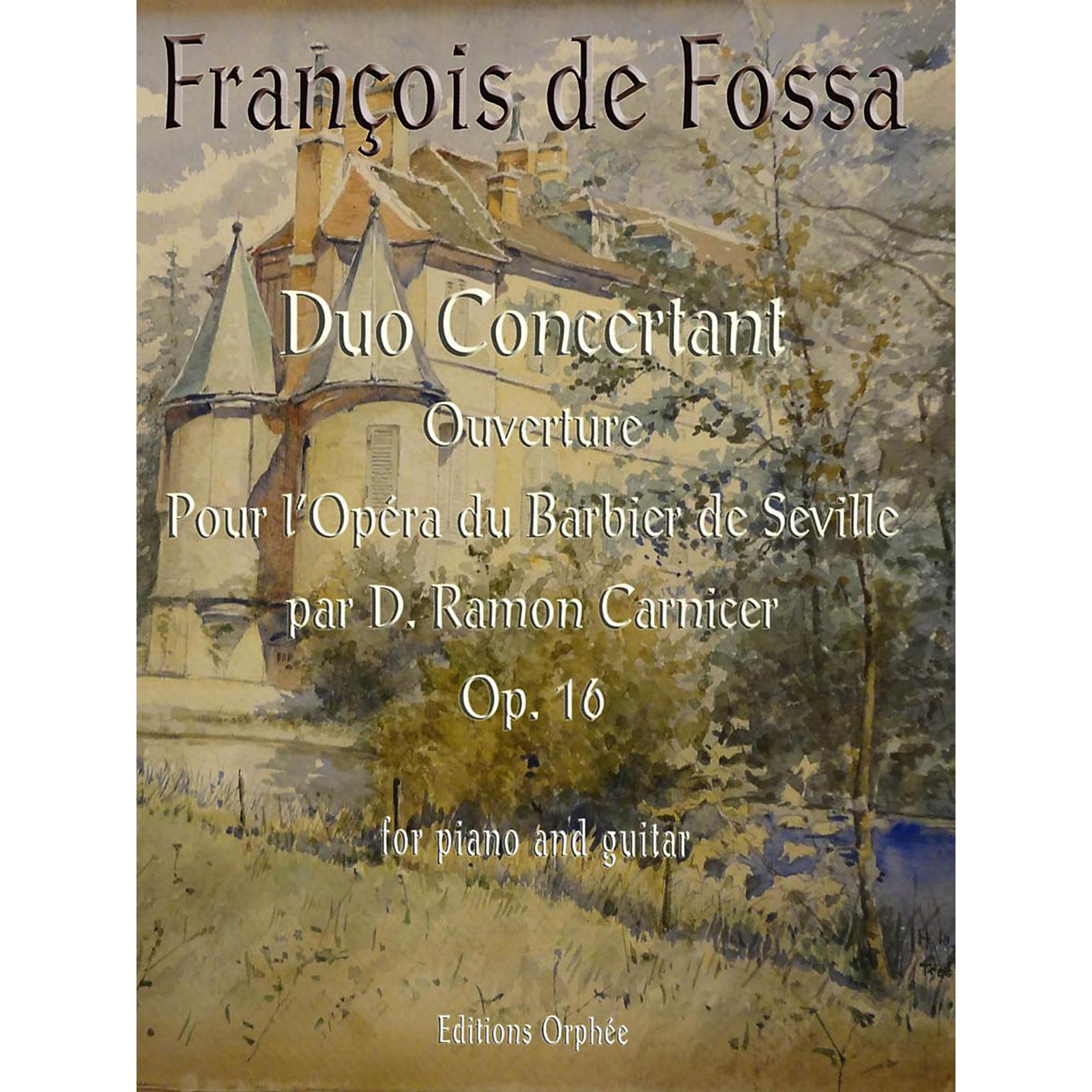 Carl Fischer Duo Concertant Op.16 Ouverture pour l