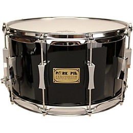 Pork Pie Maple/Oak Snare Drum High Gloss Black 8X14