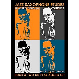 Jamey Aebersold Jazz Phrasing For Saxophone Vol.2 Book and CDs