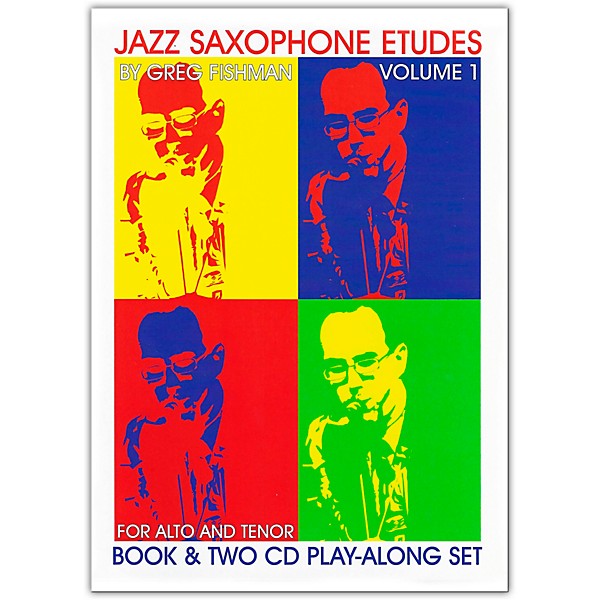 Jamey Aebersold Jazz Saxophone Etudes Book and CDs