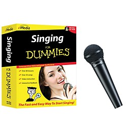eMedia Singing for Dummies CD-ROM and Digital Reference Vocal Mic