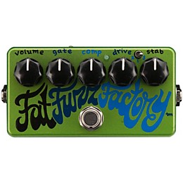 ZVEX Fat Fuzz Factory Hand Painted Guitar Effects Pedal