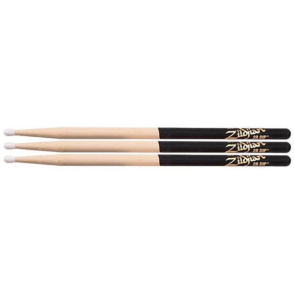Zildjian DIP Drumsticks (3-Pack) Nylon 2B