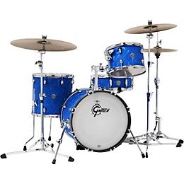 Gretsch Drums Catalina Club Jazz 4-Piece Shell Pack with 18" Bass Drum Blue Satin Flame
