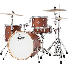 Gretsch Drums Catalina Club Classic 4-Piece Shell Pack With 20" Bass Drum Satin Walnut Glaze