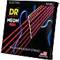 DR Strings Hi-Def NEON Red Coated Medium (10-46) Electric Guitar Strings