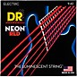 DR Strings Hi-Def NEON Red Coated Light (9-42) Electric Guitar Strings thumbnail