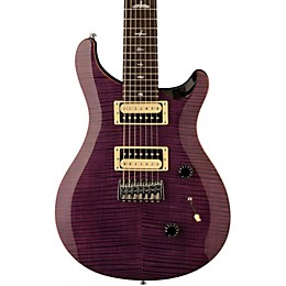 PRS SE 7-String Flame Maple Top Electric Guitar Amethyst