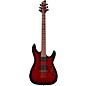 Schecter Guitar Research Demon-6 Electric Guitar Crimson Red Burst