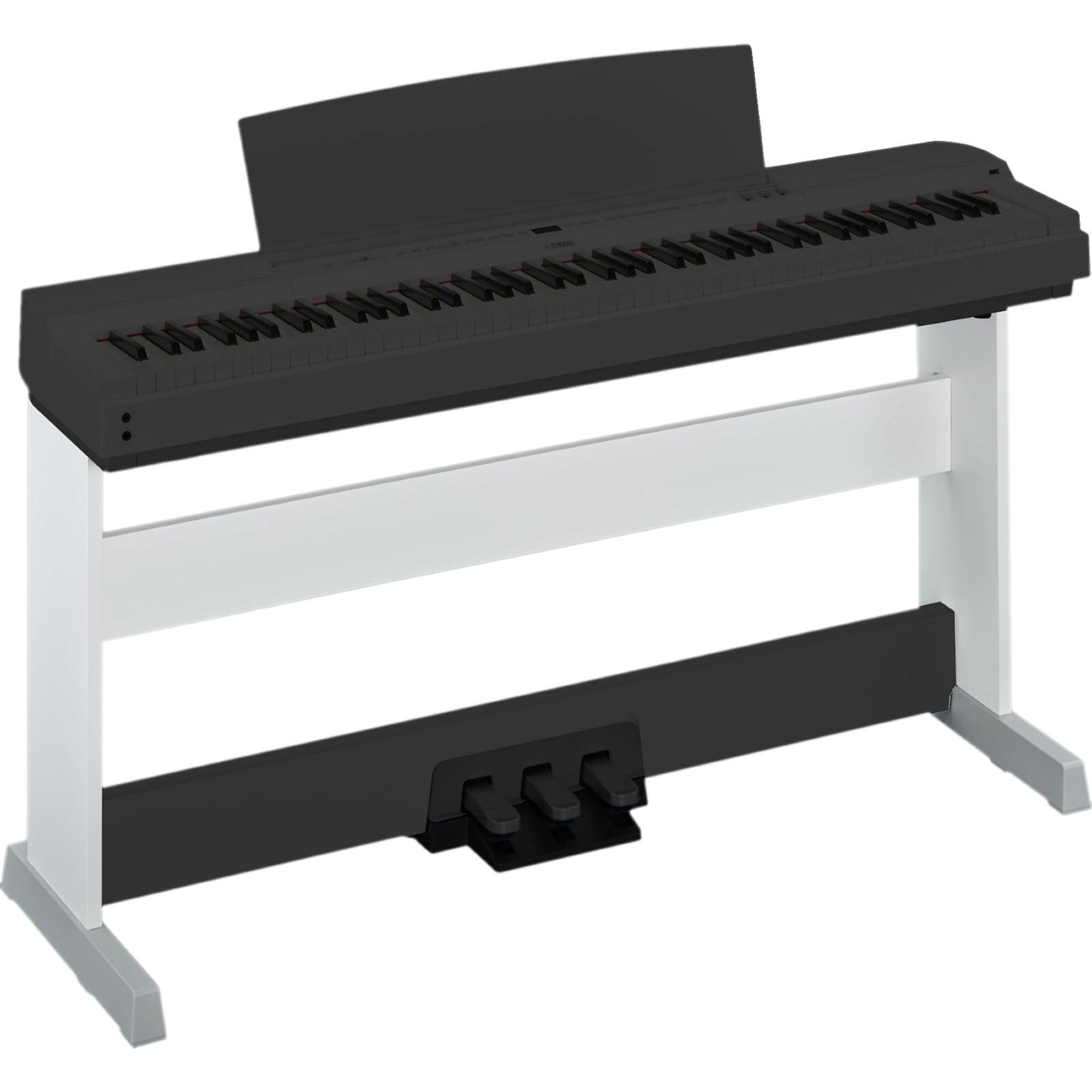 キーボードスタンド L255（p255専用スタンド） Open Box Yamaha L-255 Keyboard Stand for P255 White