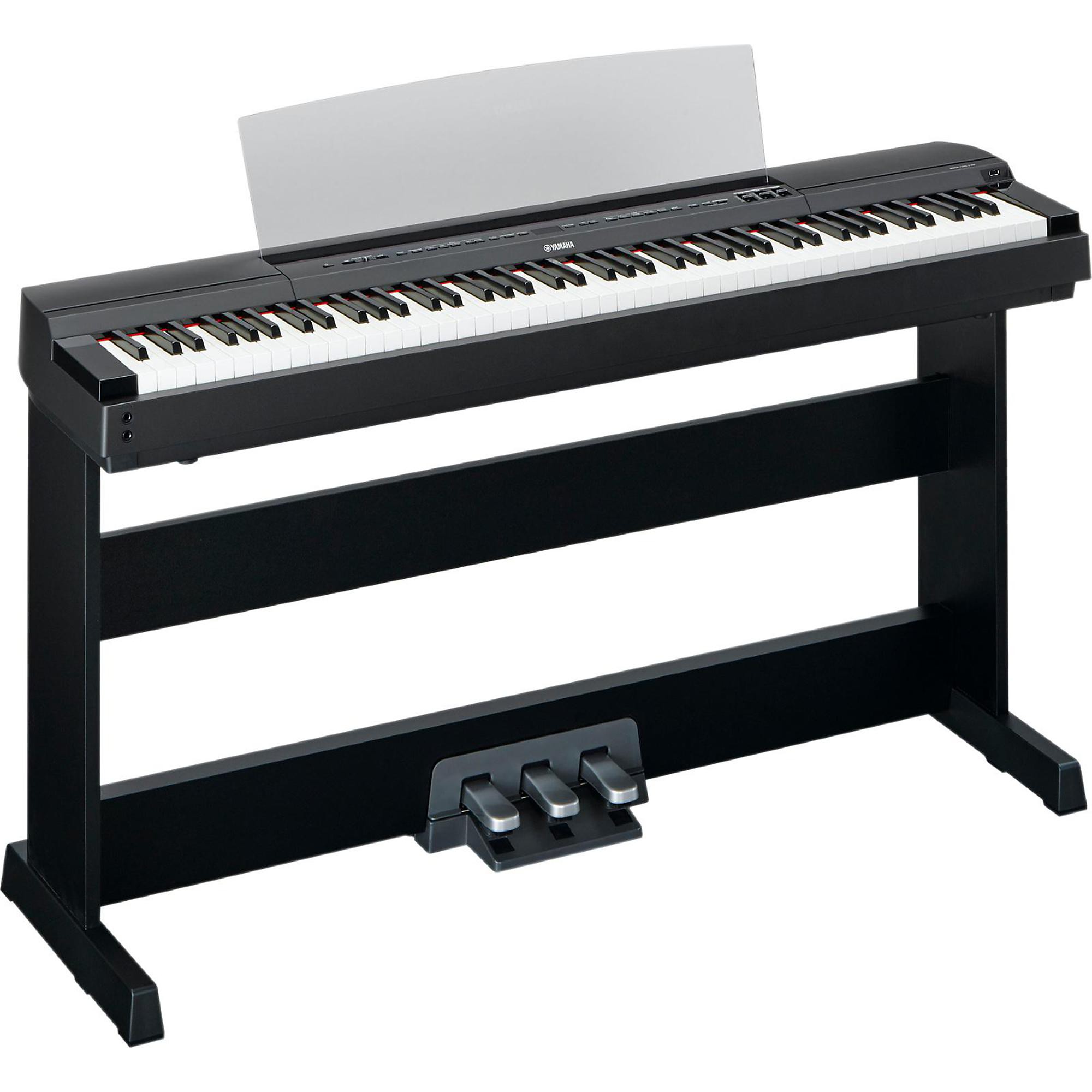 YAMAHA 88鍵 電子ピアノ P-255 Yamaha P-255 88-Key Digital Piano Black | Guitar Center