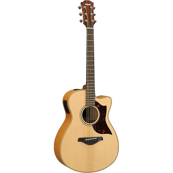 YAMAHA FG401 Seymour Duncan Mapleピックアップ付 Yamaha AC1FMHC A-Series Flame Maple Concert Acoustic-Electric