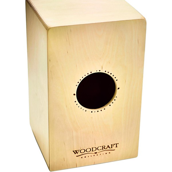 MEINL Woodcraft Collection Snare Cajon Ovangkol Frontplate Large