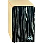 Open Box MEINL Woodcraft Collection Snare Cajon Level 1 Striped Onyx Frontplate Medium thumbnail