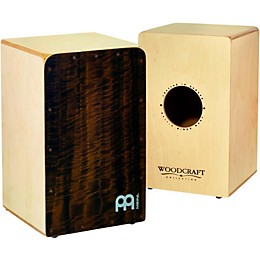 MEINL Woodcraft Collection Snare Cajon Quilted Eucalyptus Frontplate Medium