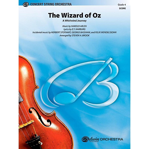 Open Box Alfred The Wizard of Oz String Orchestra Level 4 Set Level 1