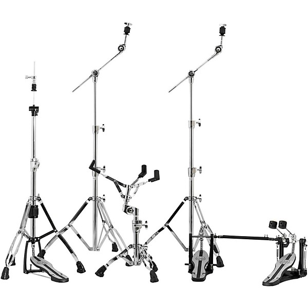 Open Box Mapex Mars Series HP6005-DP 5-Piece Hardware Pack with Double Bass Drum Pedal Level 1 Chrome