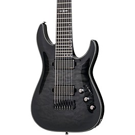 Blemished Schecter Guitar Research Hellraiser Hybrid C-8 8-String Electric Guitar Level 2 Transparent Black Burst 19788109...