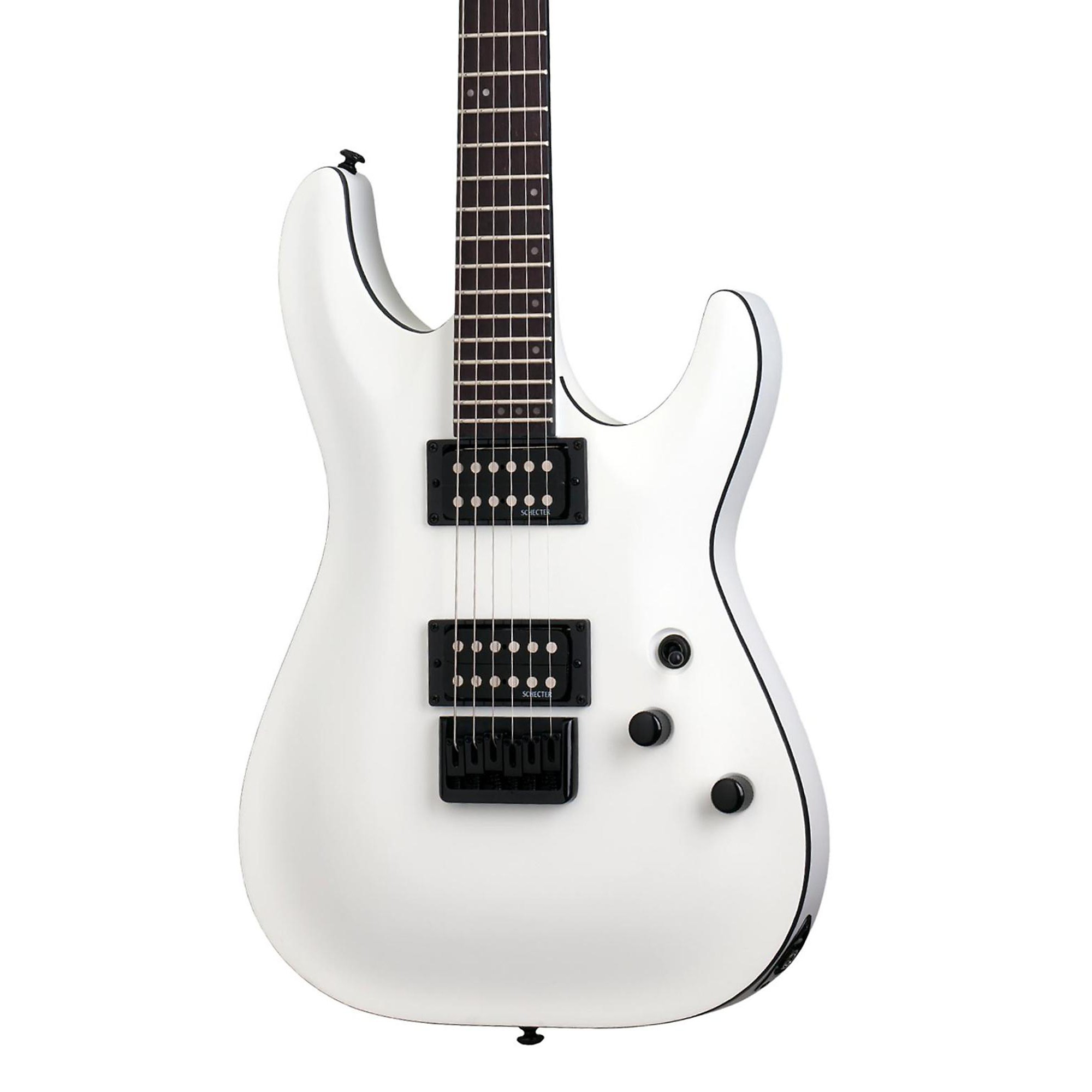 Schecter Guitar Research Stealth C-1 Electric Guitar Satin White