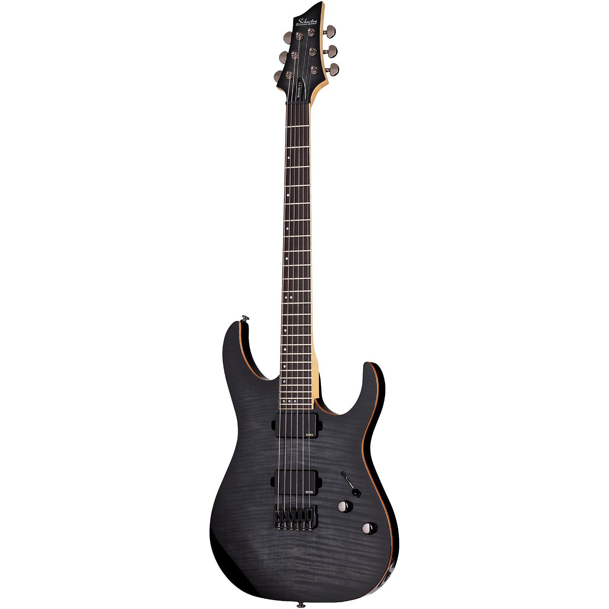 Schecter Guitar Research Transparent Black Burst | Guitar Center Schecter Guitar Research Transparent Black Burst | Guitar Center