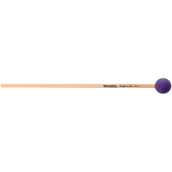 Innovative Percussion Christopher Lamb Xylophone Mallets Hard Bright/Purple Rattan