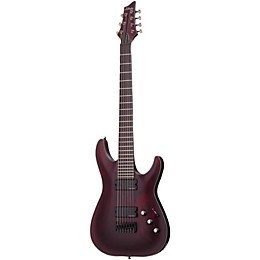 Schecter Guitar Research Blackjack ATX C-7 7 String Electric Guitar Satin Vampire Red