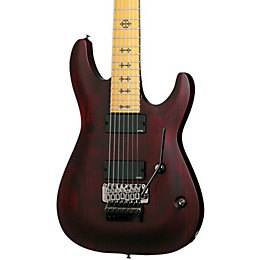 Schecter Guitar Research Jeff Loomis JL-7 7-String Electric Guitar with Floyd Rose Satin Vampire Red