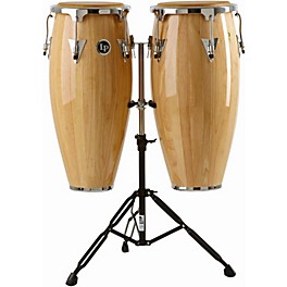 LP Aspire Conga Set with Free Bongos Natural