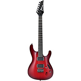 Open Box Ibanez S521 S Series Electric Guitar Level 1 Blackberry Sunburst