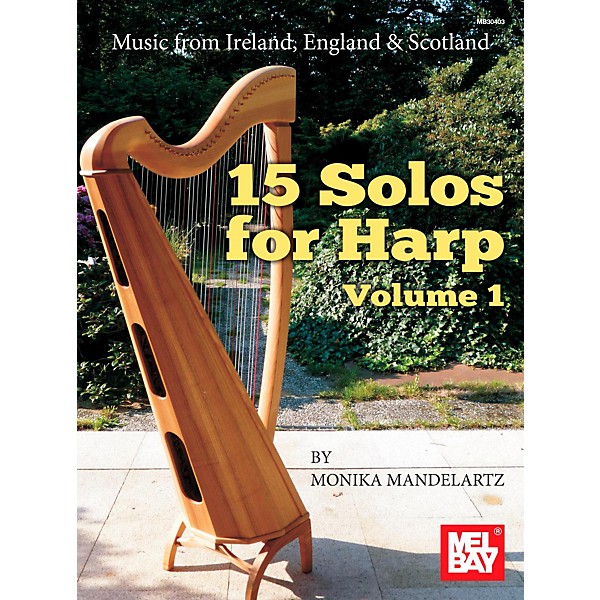Mel Bay 15 Solos for Harp Volume 1