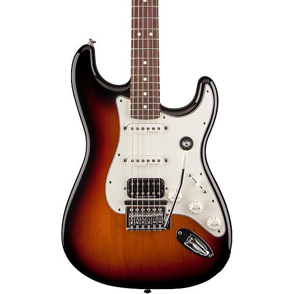 Fender Deluxe Triple Play HSS Stratocaster Electric Guitar 3-Color Sunburst