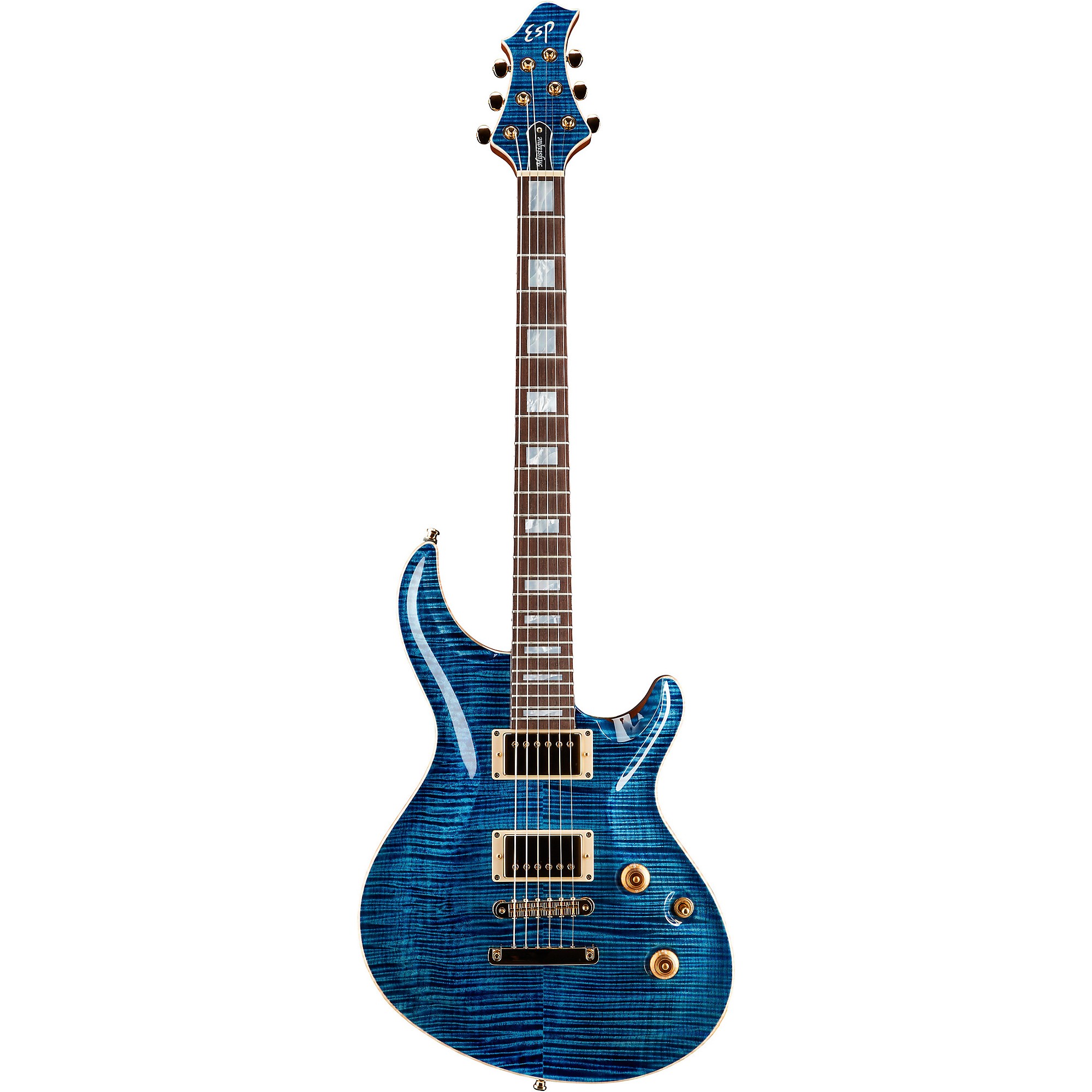Platinum ESP Original Mystique CTM Electric Guitar Marine