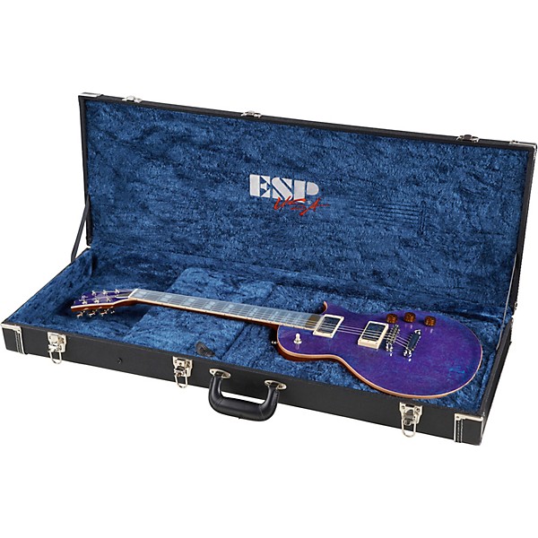 ESP USA Eclipse Electric Guitar Blue Metallic