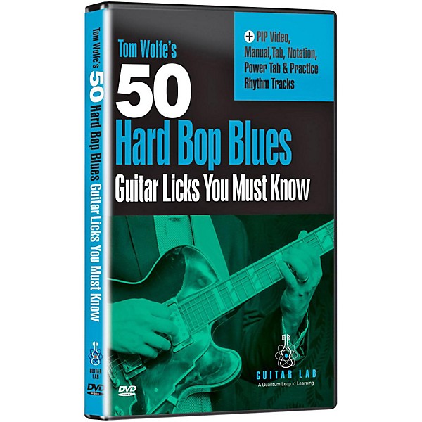 eMedia 50 Hard Bop Blues Licks You Must Know DVD