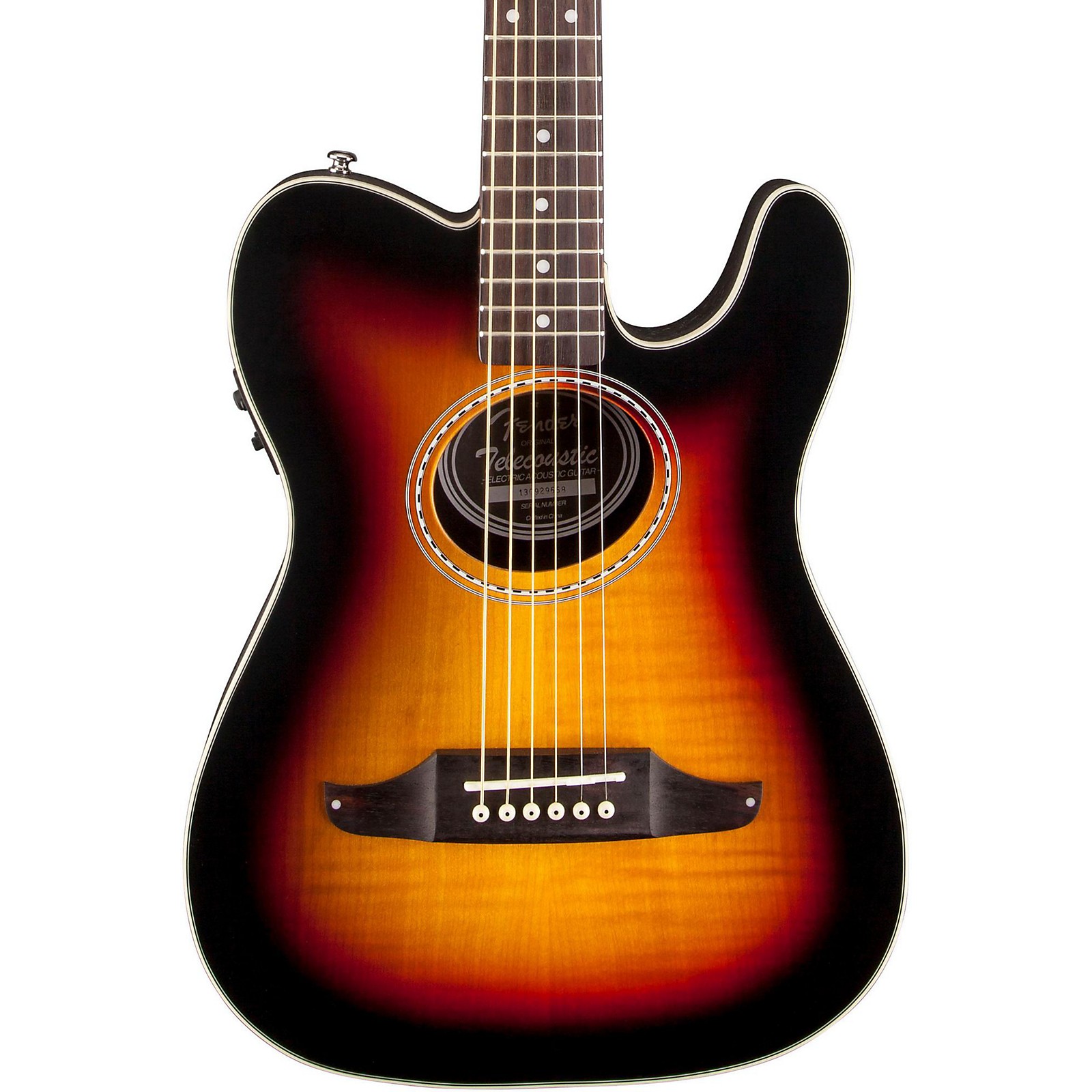 earthquake Voluntary Linguistics Fender Telecoustic Premier Flame Maple Acoustic-Electric Guitar 3-Color  Sunburst | Guitar Center