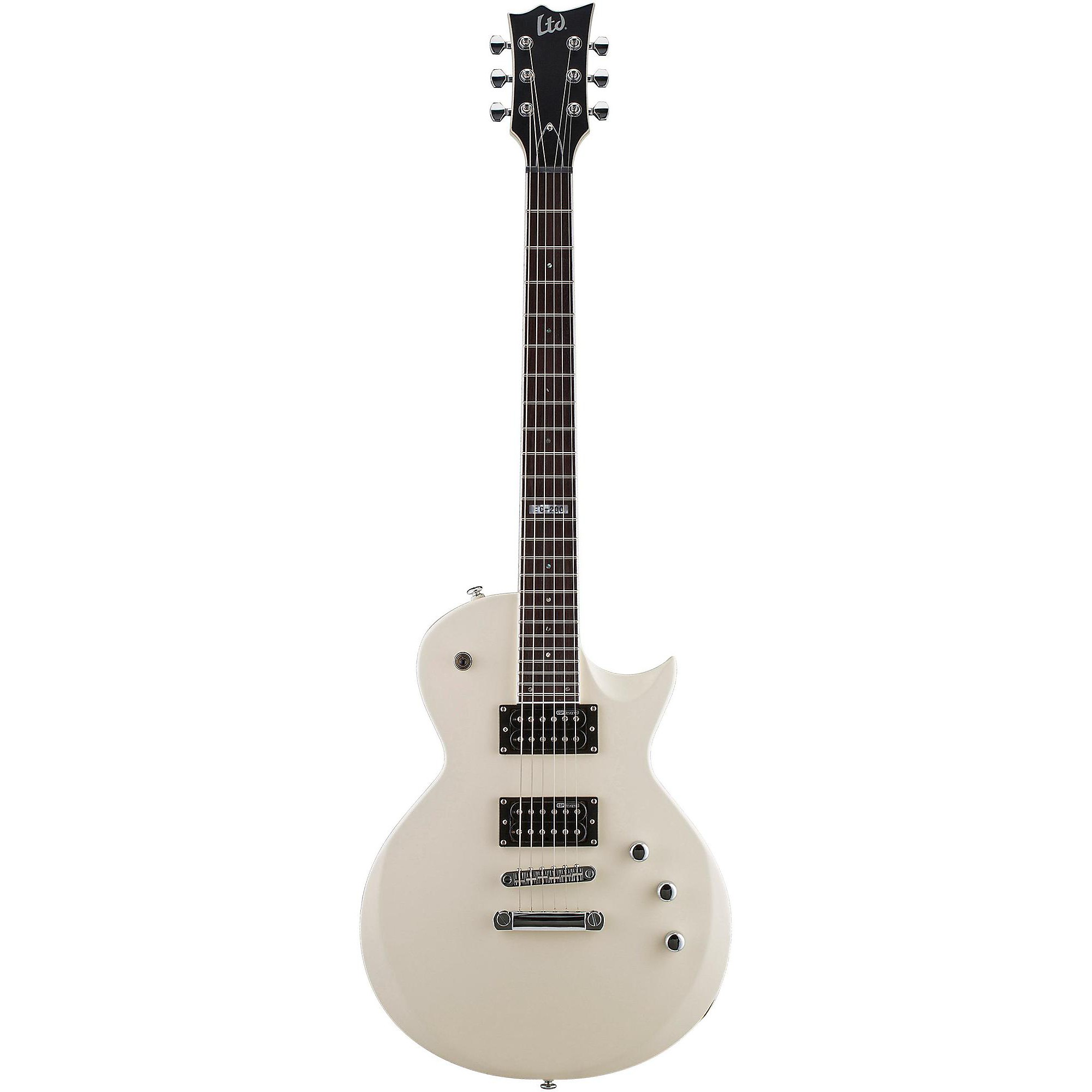 Open Box ESP LTD EC-200 Electric Guitar Satin Vintage White