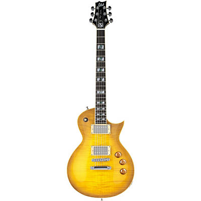 Esp Ltd As-1 Alex Skolnick Electric Guitar Lemon Burst Flame Maple for sale