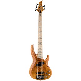 Open Box ESP LTD RB-1005 5 String Electric Bass Guitar Level 2 Honey Natural 888365919638