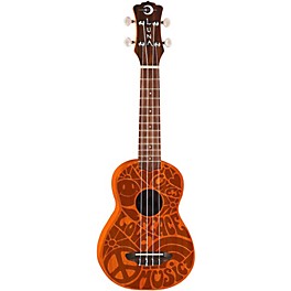 Luna Peace Love Soprano Ukulele