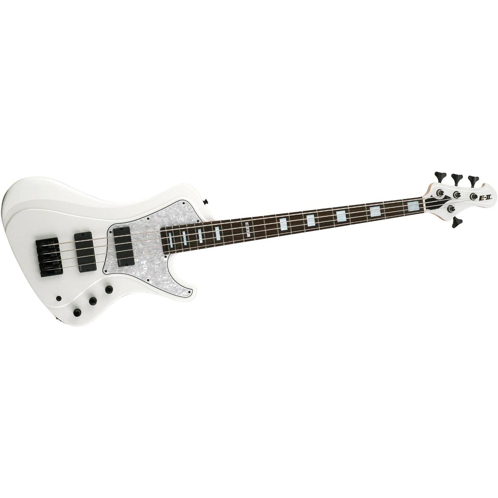 ESP E-II Stream Electric Bass Guitar Snow White | Guitar Center