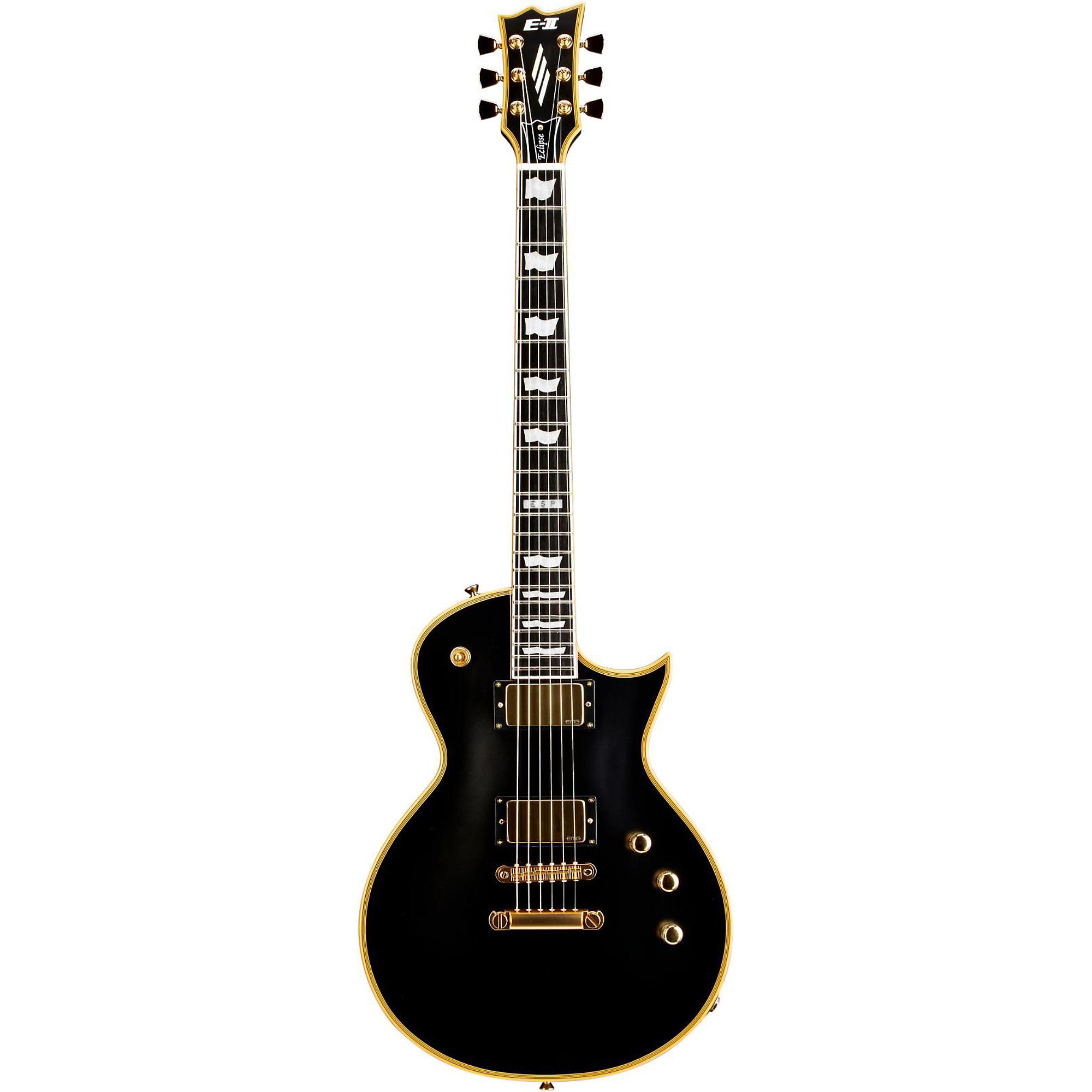 ESP E-II Eclipse Electric Guitar Vintage Black | Guitar Center