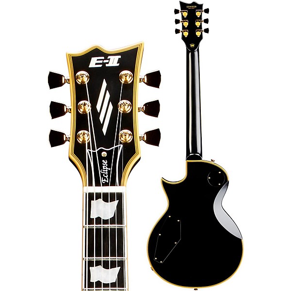 ESP E-II Eclipse Electric Guitar Vintage Black