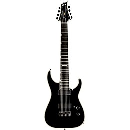 ESP E II HRF NT 8B 8 STRING ELECTRIC GUITAR BLACK Black