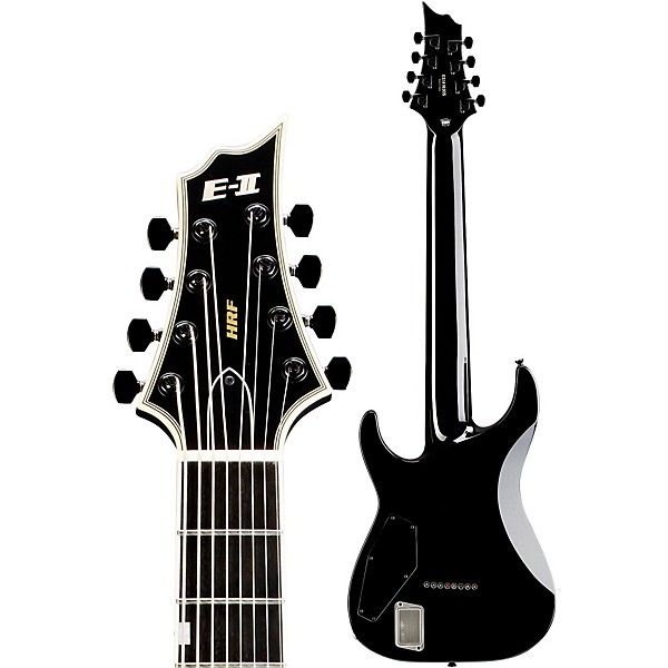 ESP E II HRF NT 8B 8 STRING ELECTRIC GUITAR BLACK Black