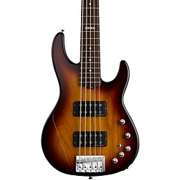 ESP E-II AP-5 5 String Electric Bass Guitar Tobacco Sunburst