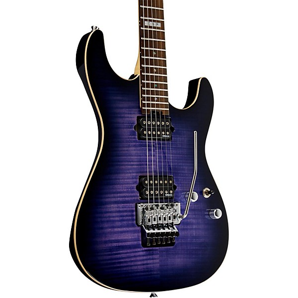 ESP E-II ST-2 Electric Guitar with Rosewood Fretboard Reindeer Blue