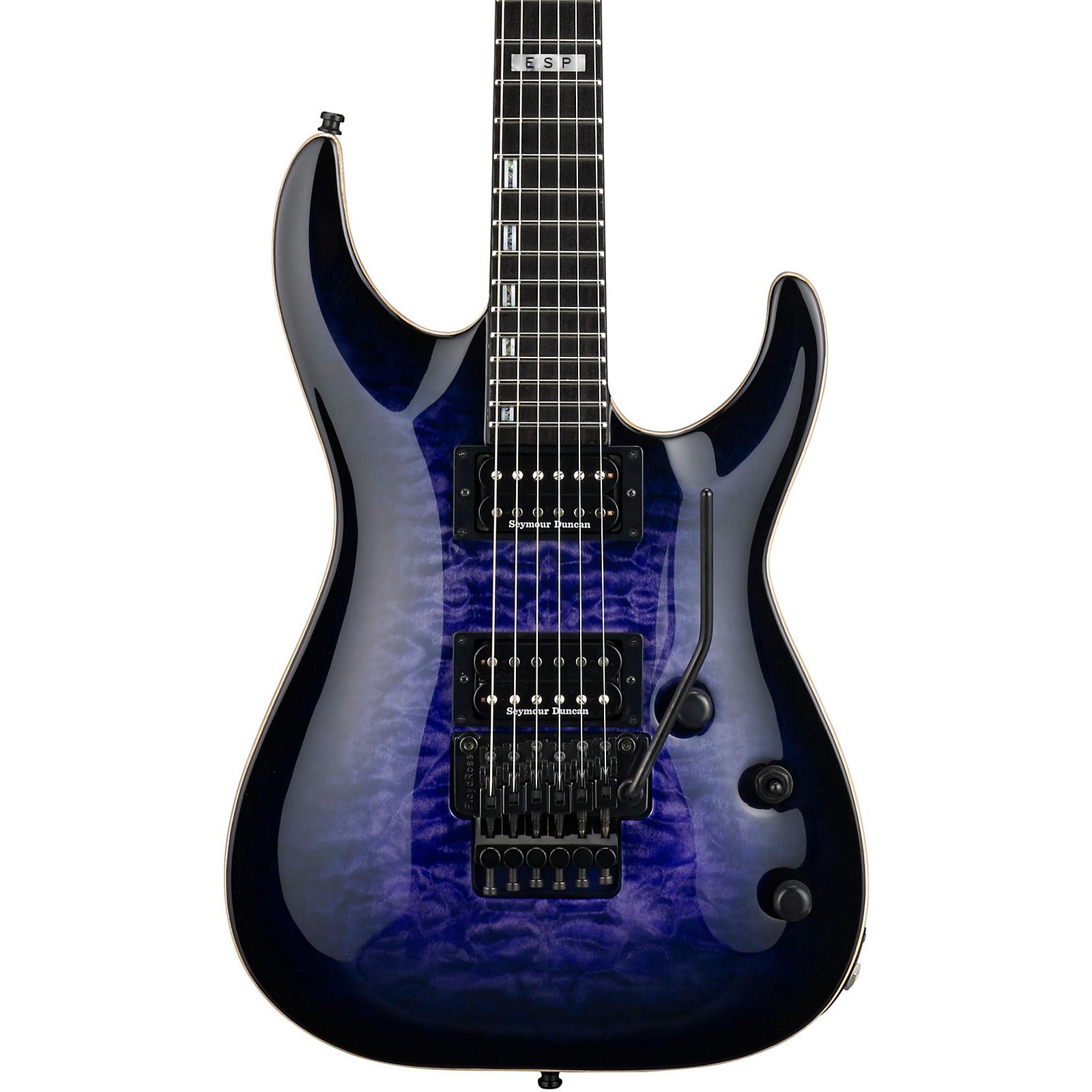 ESP E-II Horizon Electric Guitar with Floyd Rose Reindeer Blue 